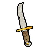 Cartoon Knife N44