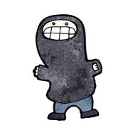 cartoon boy in hooded sweatshirt N32