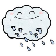 Cartoon Rain Cloud N67