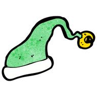cartoon chirstmas hat