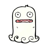 cartoon little ghost N15