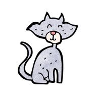 Cartoon Cat N366