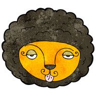 Cartoon Lion Face N28