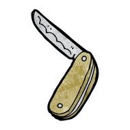cartoon folding knife N60