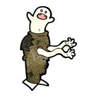 cartoon man possessed by ghost N12