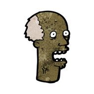 cartoon shocked old man N48