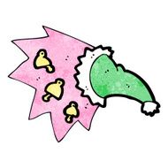 cartoon magic christmas hat N5