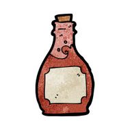 Cartoon Rum Bottle N21