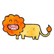 Cartoon Lion N159