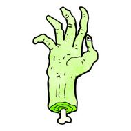 Cartoon Zombie Hand N50