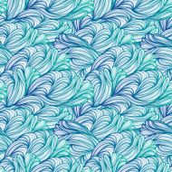 Seamless abstract pattern waves background N14
