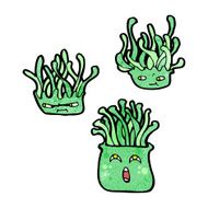Cartoon Sea Creatures N10