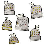 Cartoon Cash Register N7