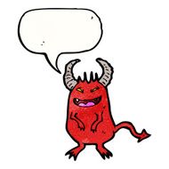 cartoon little devil N152