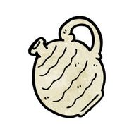 cartoon old pot N3