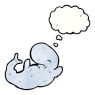 Cartoon Whale N129