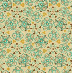 Seamless texture with flowers N46