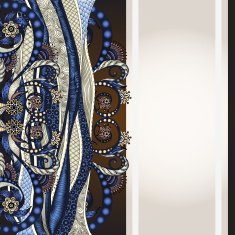 Vector abstract floral decorative background N3