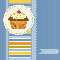 Birthday cupcake N10