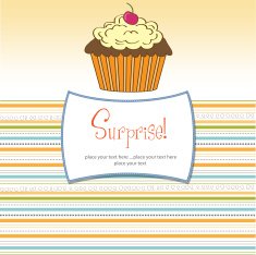 Birthday cupcake N18