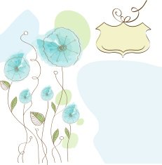 romantic flowers background N5