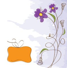 romantic flowers background N13