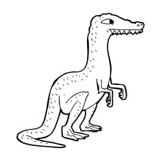 cartoon dinosaur N212