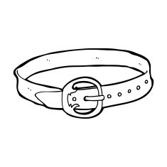 cartoon old belt N14