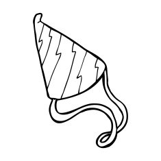 Cartoon Party Hat N31
