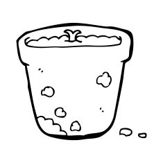 Cartoon Flower Pot N18