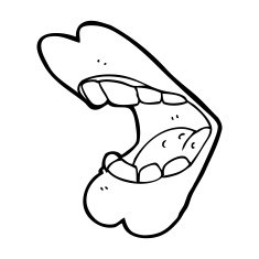 Cartoon Mouth N42