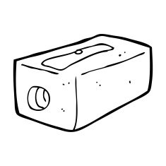 Cartoon Pencil Sharpener N12