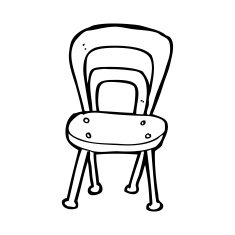Cartoon Chair N34