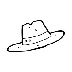 Cartoon Hat N87