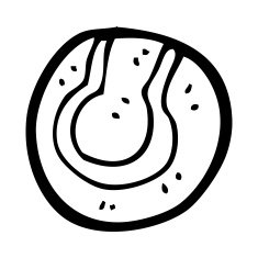 Cartoon Tennis Ball N38