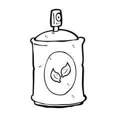 cartoon natural spray N12