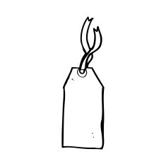 cartoon luggage tag N54