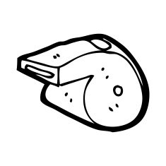 cartoon whistle N36