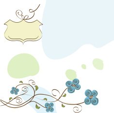romantic flowers background N19
