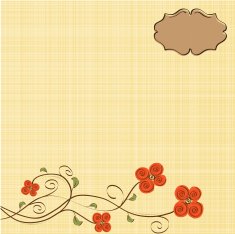 romantic flowers background N21