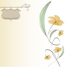 romantic flowers background N28