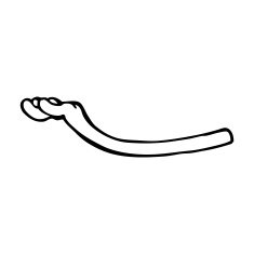 cartoon arm N213