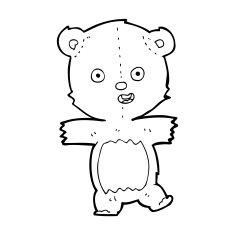 cartoon dancing teddy bear N5