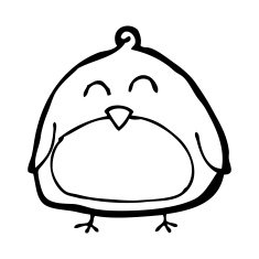funny cartoon christmas robin N17