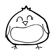 funny cartoon christmas robin N19