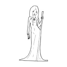 cartoon sorceress N11