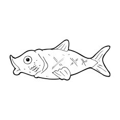 Cartoon Fish N242