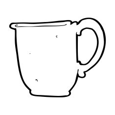 cartoon mug N36
