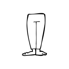 Cartoon Legs N130