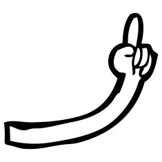 cartoon arm N221